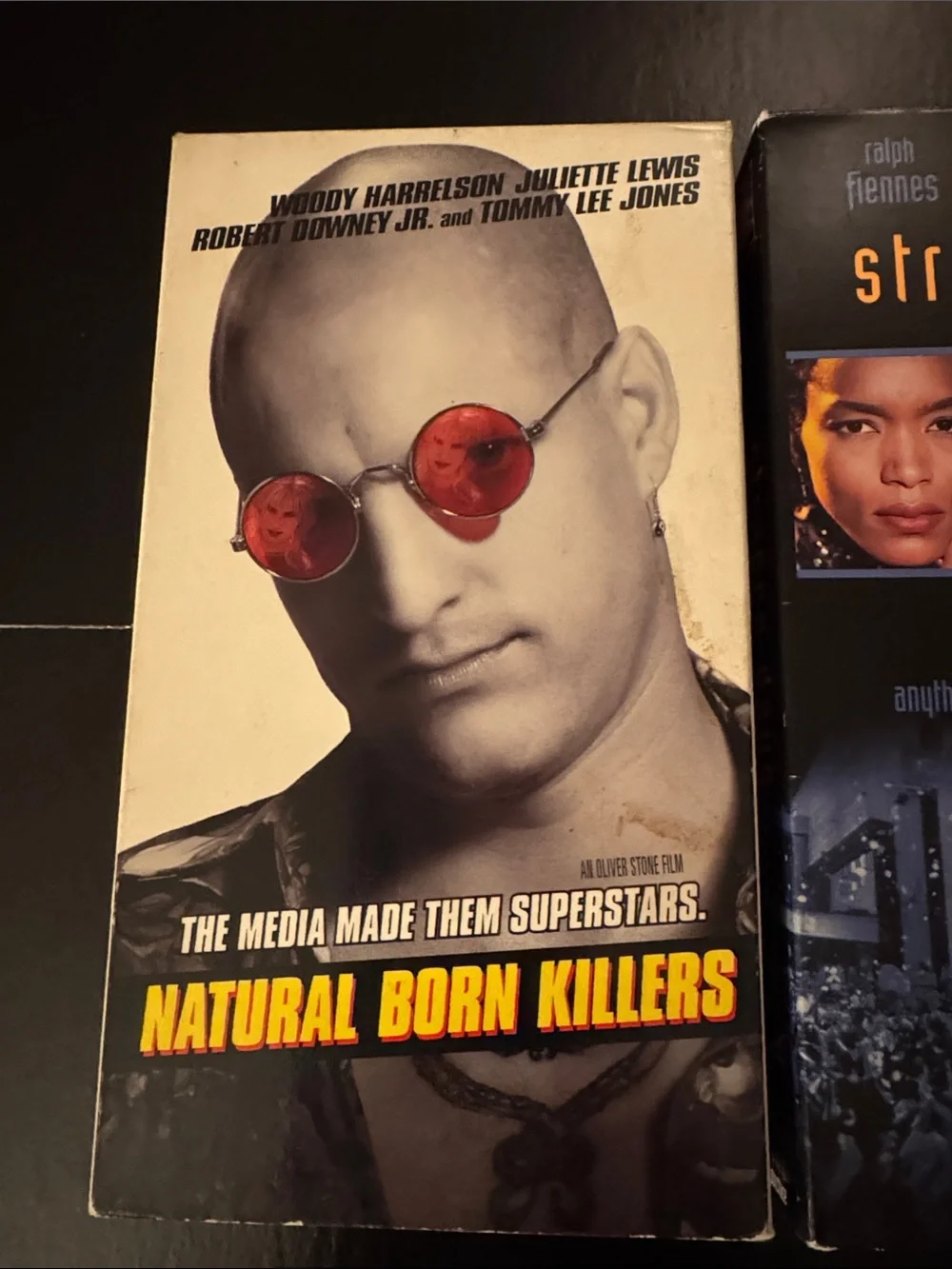 Natural Born Killers & Strange Days Movie VHS 📼 Duo - Juliette Lewis action film